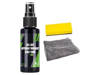 Agente De Lluvia Coches - Parabrisas De Agua, Revestimiento De Vidrio Del Vehículo | Pulverización Nano Hidrófobo, Precaución Anti-Niebla, Película De Protección En Seco Rápido, Visión De Conducción