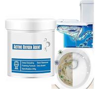 Agente de oxígeno activo para inodoro, limpiadores de inodoros, limpiador de inodoro de espuma efervescente sin contacto, limpiador de fregadero y drenaje, limpiador de espuma en polvo de limpieza