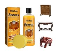 Agente de pulido de cera de abeja | 100 ml de cera de abeja natural para madera, spray limpiador de madera protector, pulidor multifuncional de muebles para madera, multisuperficie