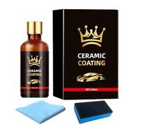 Agente De Recubrimiento Hidrófobo - Protección Líquida, Efecto Espejo, Armadura Despersor, Sellador Resistente A La Intemperidad, Fórmula Anti-Arañazos | Producto De Mantenimiento Exterior Para