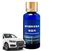 Agente de renovación 30 ML - Distribuidor de vehículos, Barniz de Plástico | Gel de Envase Multi-, Solución de Protección UV para Paneles de Vinilo Interior Consola Tablero