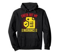 Agente De Seguros Check Out My Broker De Seguros Divertidos Sudadera con Capucha