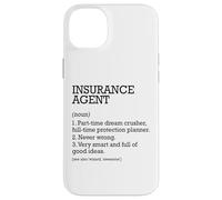 Agente de seguros Definición de trabajo Agente de seguros personalizado Carcasa para iPhone 14 Plus