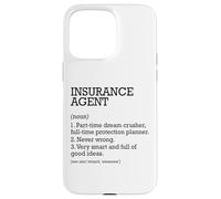 Agente de seguros Definición de trabajo Agente de seguros personalizado Carcasa para iPhone 15 Pro Max