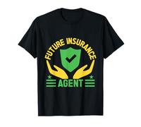 Agente De Seguros Future Agent Broker De Seguros Divertidos Camiseta