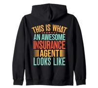 Agente De Seguros This Awesome Looks Like Broker De Seguros Sudadera con Capucha