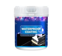 Agente de sellado anti -gotas: 800 g de recubrimiento impermeable de poliuretano para uso interno de exterior | Compuesto de reparación de grietas a base de agua para superficies en techo, pared, terr