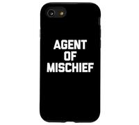 Agente de travesuras - Divertido Dicho sarcástico Lindo Fresco Novedad Carcasa para iPhone SE (2020) / 7/8