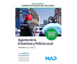 AGENTE ESCALA BASICA CUERPO POLICIA PAIS VASCO 3 ERTZAINTZA