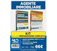 Agente immobiliare 2026. Kit con manuale di teoria e quiz ufficiali commentati per l'abilitazione alla professione. Nuova ediz.