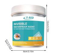 Agente Impermeabilizante - Revestimiento Impermeable Transparente | Sellador Impermeable Invisible | 100g De Pegamento Impermeables Transparentee | Revestimiento Para Interiores Y Exteriores, Líquido