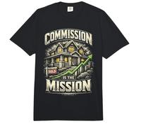 Agente Inmobiliario Commission Is The Mission Comfort Colors Adult Heavyweight T-Shirt