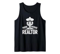 Agente inmobiliario Promedio de Nacho - Agente inmobiliario Divertido Camiseta sin Mangas