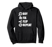 Agente inmobiliario suministra Ropa - Fix and Flip - Realtor Sudadera con Capucha