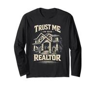 Agente Inmobiliario Trust Me I'm Your Realtor Manga Larga