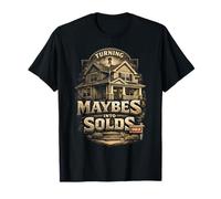 Agente Inmobiliario Turning Maybes Into Solds Camiseta