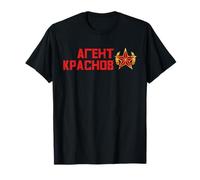 Agente Krasnov KGB Espía Ruso Humor Divertido Dicho Camiseta