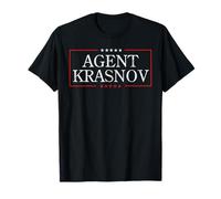 Agente Krasnov KGB Ruso Espía Humor Meme Dicho Divertido Camiseta
