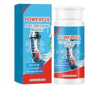 Agente limpiador de tuberías para desatascar desagües de fregadero, potente limpiador líquido de 150 g, eficaz para dragado de inodoros de cocina, destapa el cabello de los desagües de la ducha el