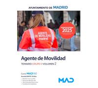 AGENTE MOVILIDAD TEMARIO GRUPO II VOLUMEN 2 AYUNTAMI MADRID