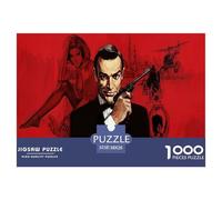 Agente Secreto Puzzle Imposible,desafío para Adultos espía Juego Educativo 1000 Piezas Obra De Arte De Juego De para Adultos, Regalos A Partir De 14 Años 38x26cm/1000pcs