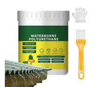 Agente Sellador Elástico - Tamaño del contenedor de 0,5 kg, acabado protector de goma, líquido práctico y duradero | Pared, alféizar de la ventana, baño, canalón, mantenimiento, material C