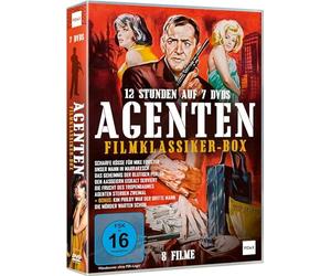 Agenten Filmklassiker Box - 8 fesselnde Agentenfilme mit absoluter Starbesetzung (Pidax Film-Klassiker) [7 DVDs]
