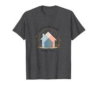 Agentes inmobiliarios Mujeres Construyendo Sueños No Solo Vendiendo Casas Camiseta, Hombre, Jaspeado Oscuro, XL