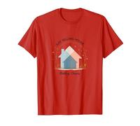 Agentes inmobiliarios Mujeres Construyendo Sueños No Solo Vendiendo Casas Camiseta, Hombre, Rojo, XXL
