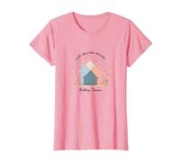Agentes inmobiliarios Mujeres Construyendo Sueños No Solo Vendiendo Casas Camiseta, Mujer, Rosado, 3XL