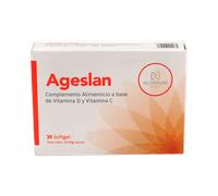 Ageslan 30 Perlas Softgel - Salud Ósea y Producción Normal de Colágeno
