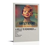 AGEUWRRGGH Hayley Kiyoko - Póster de lienzo para pared, diseño estético moderno, pintura para habitaciones, 30 x 45 cm, estilo marco