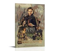 AGEUWRRGGH Póster de Robin Hood Príncipe de los Ladrones para pared, arte estético, arte moderno, pintura para habitaciones, 50 x 75 cm, estilo marco