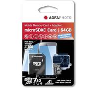 AgfaPhoto Tarjeta de memoria microSDXC Agfa Micro SDXC Class 10