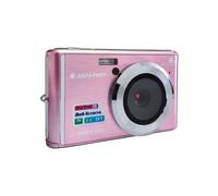 AGFA PHOTO - Cámara Digital Compacta DC5200 - Rosa - 21 MP - Zoom Digital 8x - Batería de Litio