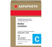 Agfa Photo Cartucho de tinta cian Original APB422XLC