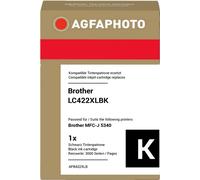 Agfa Photo Cartucho de tinta negro Original APB422XLB