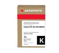 Agfa Photo Cartucho de tinta negro Original APCPG40B