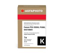 Agfa Photo Cartucho de tinta negro Original APCPGI550XLB