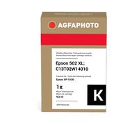 Agfa Photo Cartucho de tinta negro Original APET502XLBD
