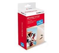AGFA Photo - Cartucho y papeles AMC 5,3 x 8,6 cm, compatible con AGFA Photo Realipix Mini S, Realipix Mini P, Kodak Mini Printer 2, Kodak Mini Shot