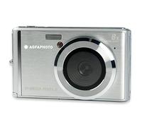 Agfa Photo - Cmara Digital compacta con 21 Mpx, Sensor CMOS, Zoom Digital 8X y Pantalla LCD, Color Plateado