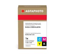 Agfa Photo LC985BK,C,M,Y Multipack negro / cian / magenta / amarillo Original APB985SETD