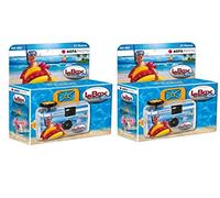 Agfa Photo LeBox Ocean - Cámara de un Solo Uso (Paquete de 2)