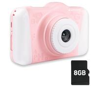 Agfa Photo Pack Realikids Cam 2 Rosa + Tarjeta SD 8GB
