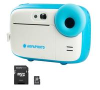 Agfa Photo Pack Realikids Instant CAM Azul + 1 Tarjeta Micro SD 32GB