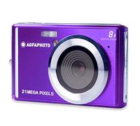 AGFA Photo Realishot DC5200 - Cámara de Fotos Digital compacta (21 MP, Pantalla LCD de 2,4 Pulgadas, Zoom Digital 8X, batería de Litio), Color Morado