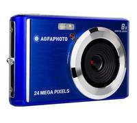 AGFA PHOTO Realishot DC5500 - Appareil Photo Numérique Compact, 24 MP, Ecran LCD 2,4", Zoom Digital 8x, Vidéo HD 720p, Mémoire Externe SD, Batterie Lithium - Bleu