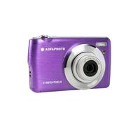 AGFA Photo Realishot DC8200 - Cámara Digital Compacta, 18MP, Video Full HD, Pantalla LCD 2.7'', Zoom Óptico 8X, Batería de Litio y Tarjeta SD de 16GB - Violeta