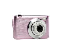 AGFA Photo Realishot DC8200 - Cámara Digital Compacta, 18MP, Video Full HD, Pantalla LCD 2.7'', Zoom Óptico 8X, Batería de Litio y Tarjeta SD de 16GB - Rosa